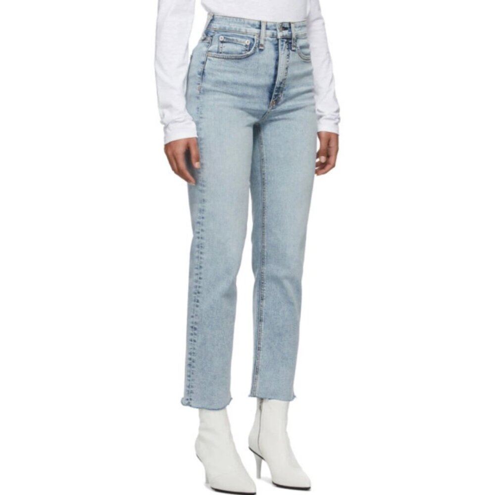 Rag & Bone Jane Super High Rise Ankle Cigarette Jeans, Dakota Wash